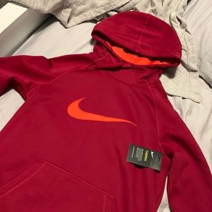 Nike Dry-Fit Red Sweatshirt